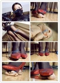 【艾彩原创】晓晓女神高跟调教