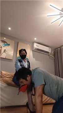 【调教视频】【刑狗】空姐S强迫家奴伺候 JS251006-29