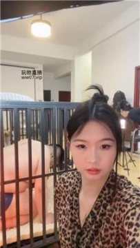 【调教视频】【时颜】双S-骨头口塞/囚禁狗笼【双视角版】 JS250303-40