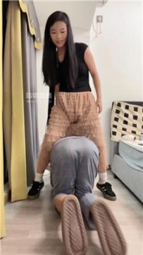 【调教视频】【素人抽水机】脏鞋原味棉袜气味辱奴 JS250717-16