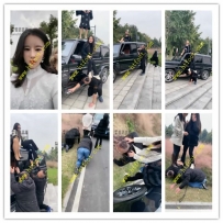 晨晨CC 户外路边调教两只狗晨晨CC 户外路边调教两只狗