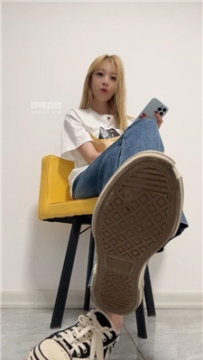 【第一视角】【酒鸽】船袜裸足帆布鞋寸    250614-10