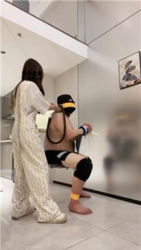 【调教视频】【香芋朱朱】胶带封嘴-重度刑虐 bf52393