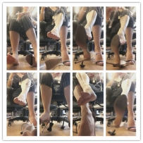 【艾彩原创】孤单祖宗 丝袜高跟调教