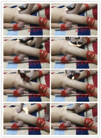 【彩丝全国首发】【青岛墨艳S】最新羞辱捆绑狗奴玩D吐奶