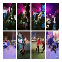 美离子 夜店现场公开调教百人围观