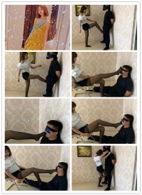 【艾彩原创】〖碎蛋娇娃〗风雅女神黑丝美腿强制羞辱