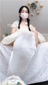 【第一视角】【子衿】裸足黑棉袜    250530-44