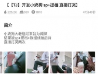 TL27632 Q月】开发小奶狗直接打哭47分钟