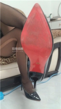 【第一视角】【妲己吃不饱】黑丝高跟挑鞋    250821-3