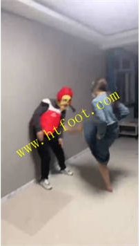 TL36406 与精神小妹的那些事】跆拳道真人练习18分钟