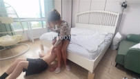 AC2654 【黑丝诱惑】素人高三学生陶淘酸臭运动鞋白袜脚