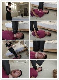 研主大大踩脖子踩死