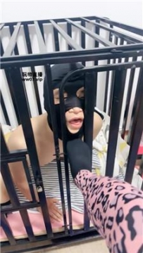 【调教视频】【南月女神】囚禁狗笼-生活伺候 JS250506-30