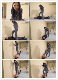 【艾彩原创】异彩小S凶狠暴力高跟踩踏