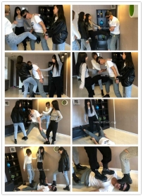 〖碎蛋娇娃〗女子更衣室教训色狼