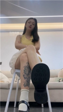 【第一视角】【冰山】白棉袜小皮鞋炸    250612-4