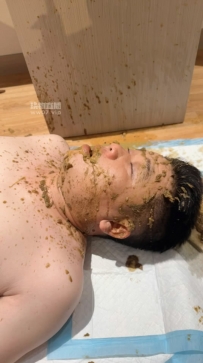 泡芙 大量喷射