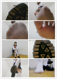 【艾彩原创】【玉女】桠橙JK学生装踩死你