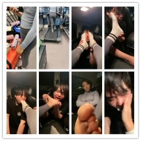 【素人挖掘机】原味控必入-开发健身小姐姐