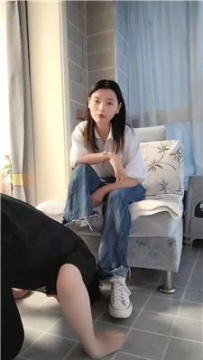 【调教视频】【紫烟】抽耳光-帆布鞋白袜辱 JS250713-7