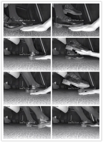 B666 - 无意识影院超脏LO鞋踩手 发现后爆跺碾踩