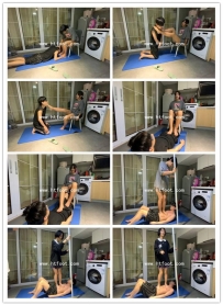 萝莉酱 00后女校霸暴力足虐