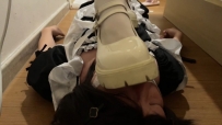 【喵咔】踩到流眼泪丨残忍踩头踩脖玛丽珍皮鞋重度踩头踩手  ACYC-4572