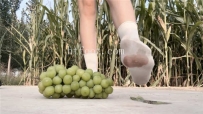 AC3500 【莓子】白袜踩碎葡萄，汁水爆出