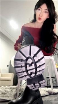 【第一视角】【千千】长筒靴黑棉袜肉丝炸J    251208-18