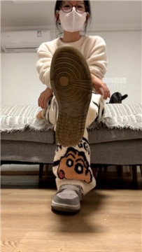 【第一视角】【可可公主】运动鞋脏白袜    251223-37