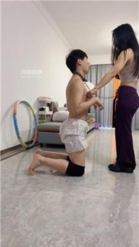 【调教视频】【南月女神】狗盆喂食-原味黑袜玩虐 bf54040