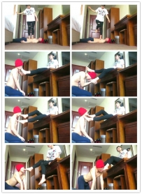 【艾彩原创】蕴涵小主 跪舔女主裸足被女主羞辱践踏