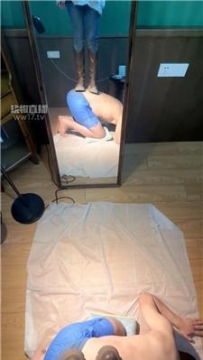 【调教视频】【花椒】脏长靴白袜玩骚奴 JS260110-9