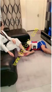 TL26284 微希】跆拳道女王暴打沙包31分钟