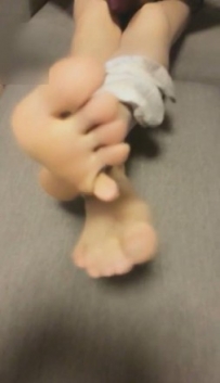 12327【K蛋女王】捂了很久的酸臭棉袜脚