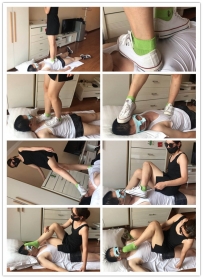 【艾彩原创】绿棉袜匡威全体重踩踏插嘴坐脸