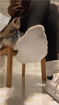 【第一视角】【萱萱子】瑜伽裤白棉袜    250407-25