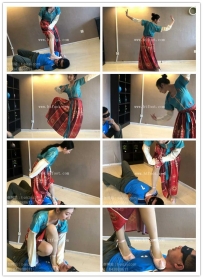 【艾彩原创】舞踩老师踏脖子