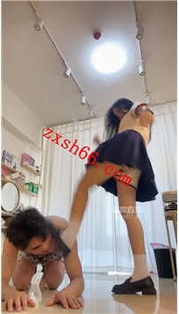 TLZB25591二狗-跆拳道jk素人脏皮鞋白袜踢踹踩踏38分