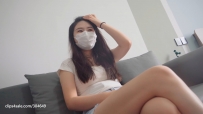 模特女主 裸足大脚丫足交吐奶 双视角高清无水印