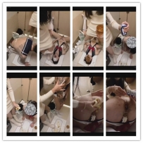 【绝美南茜女神】四月巨献 户外超市黄金圣水调教沙皮狗