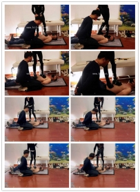 靴子全程踩踏地毯不下来玩弄小奶狗 打哭了