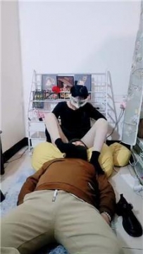 【调教视频】【女王大人】JK小姐姐-皮鞋黑袜虐贱奴【上】 JS250306-7