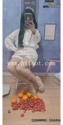27968  【小熏】高跟凉鞋碾压圣女果和橘子