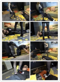 【领主老大】高跟狠踢暴踹，暴力高跟踩踏