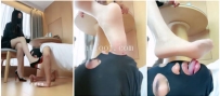 AC2054 女上司OL红底高跟肉丝踩脸羞辱男下属脚奴闻舔丝足脚汗 原味丝袜脚喂食 女经理御姐...