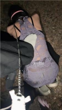 【调教视频】【咩咩】户外挑逗你们的女神犬【双视角版】 JS251014-39