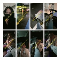 思诺 停车场的20岁害羞小奶狗