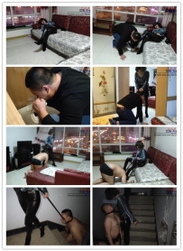 【艾彩原创】娇娇女王将邻居TJ成狗